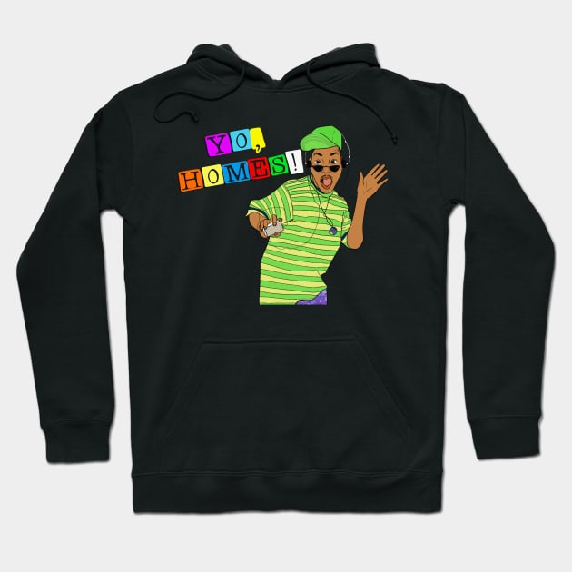 YO, HOMES Hoodie by Julia's Creations